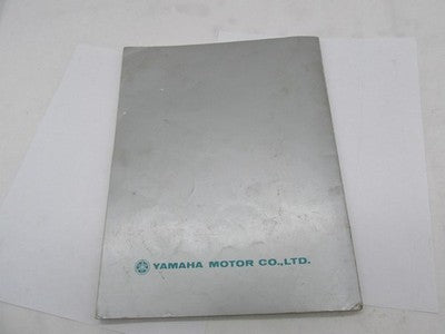 Yamaha Official Factor XJ550 H/RH Motorcycle Service Manual Book LIT-1