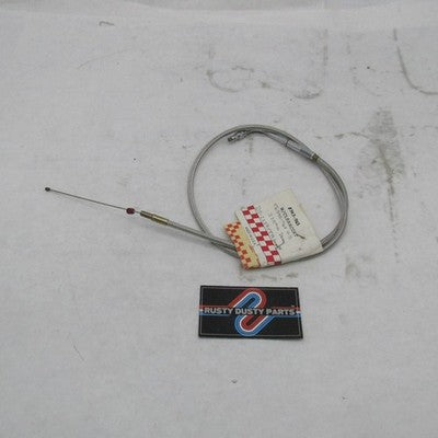 Barnett NOS Steel Braided Clearcoat Harley Throttle Cable DS-223955 10