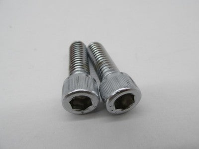 Pair of Harley NOS 5/16"-18 x 1" Chrome Allen Socket Head Screws 94334