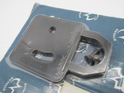 NOS Designs By Novello Motorcycle License Plate Mount Bracket Black In