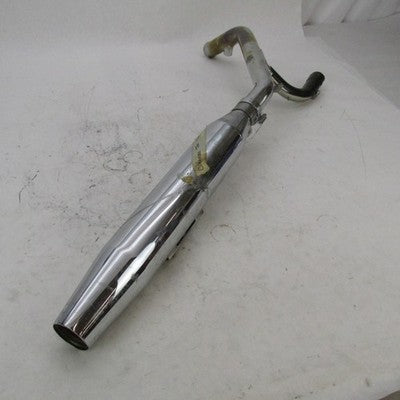 Harley OEM 07-09 Dyna Rear Exhaust Header w/ Muffler Chrome 64941-07 6