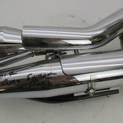 Harley Davidson OEM 2017 DYNA Street Bob Stock Complete Exhaust System