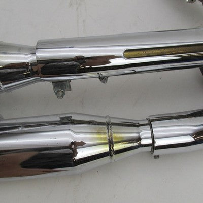 Harley Davidson OEM 18-23 Softail M8 Chrome Exhaust System 64901186 65