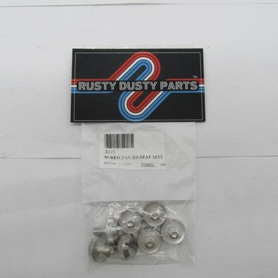 QTY 1 Single Harley Davidson OEM NOS Pan Head Seat Mounting Screw 3075