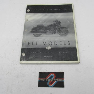 Harley Davidson Official Factory 1999 FLT Models Parts Catalog 99456-9