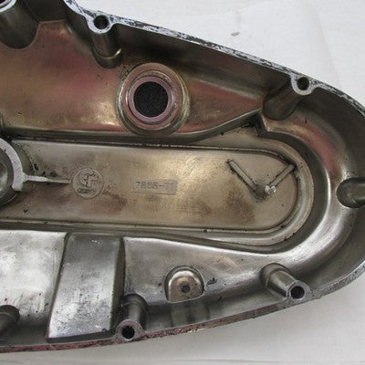 Harley OEM 71-76 Ironhead Sportster Chrome Outer Primary Cover w/ Bolt
