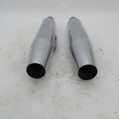 Pair of Harley Davidson Genuine Stock Exhaust Mufflers 1994+ FXDWG 657