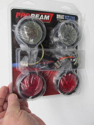 Custom Dynamics NOS ProBEAM Bullet Bezel Turn Signal Kit 2020-1597 PB-