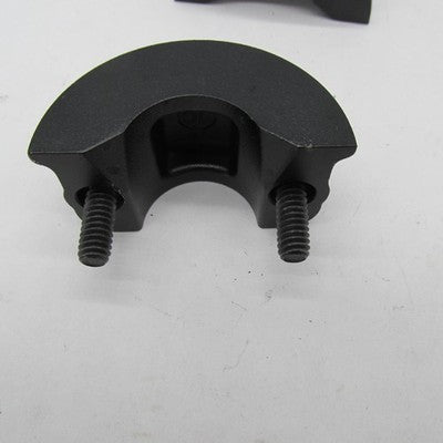 Lot of 2 Harley Davidson OEM NOS Black Handlebar Perch Clamps with Har