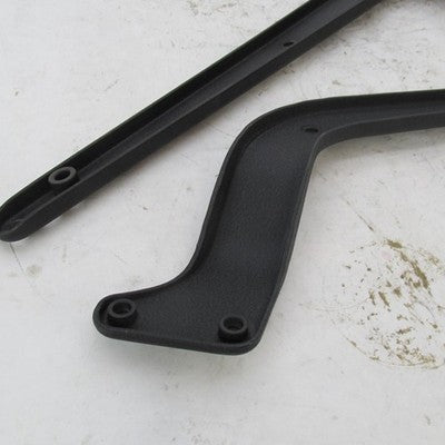 Pair of Harley Wrinkle Black Rear Fender Supports Night Train 59066-03