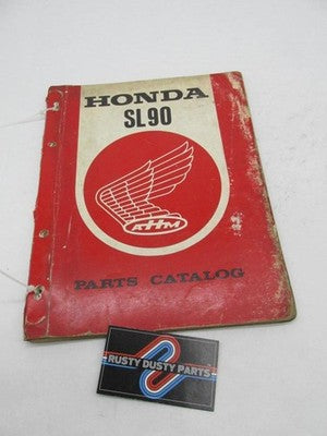 Honda Official Factory SL90 Parts Catalog Manual Book