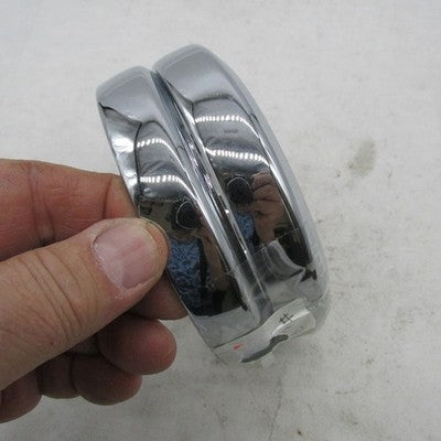 Pair of Harley-Davidson OEM Chrome Passing Lamp Trim Rings 69622-99B