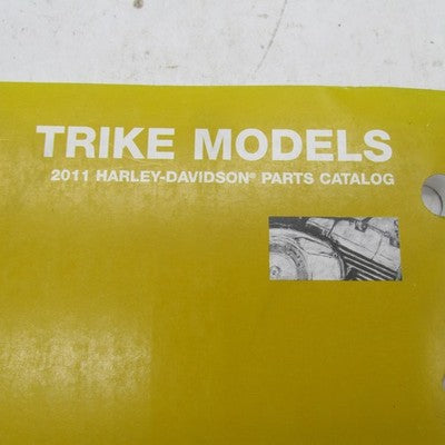 Harley Davidson Genuine 2011 Trike Models Parts Catalog Official 99602