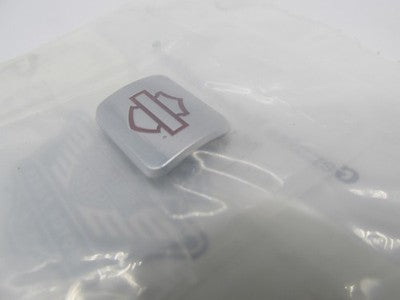 Harley-Davidson Genuine OEM NOS Grip Medallion, Chrome 14101170