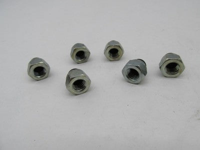 Lot of 6 Harley-Davidson Genuine NOS Black Rocker Arm Box Bolt Nuts