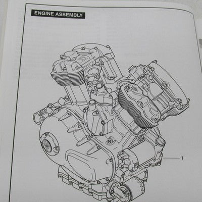 Harley Davidson Genuine 2011 VRSC Models Parts Catalog Factory Manual