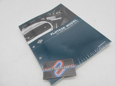 Harley Davidson Official Factory 2017 FLHTKSE Models Parts Catalog 940