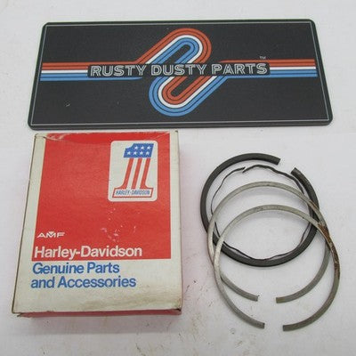 Harley-Davidson OEM NOS 57-71 Ironhead XL +.020 Piston Ring Set 22358-