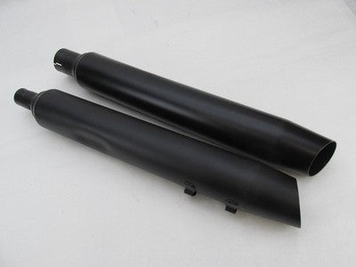 Harley Davidson Genuine Touring Stock Black Mufflers 64900765B 6490076