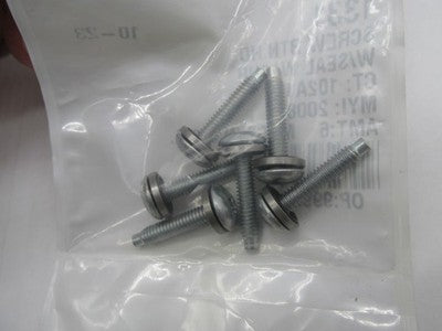 LOT of 6 Harley OEM NOS 8-32 x 3/4" Torx Button-Head Screws w/ Washers