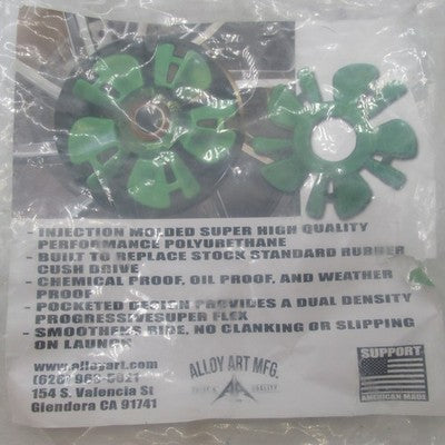 Alloy Art SC-1 Green Cush Drive Dampener for 09+ Harley Touring 0213-0