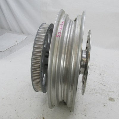 Harley OEM Fat Boy Rear Wheel Rim 16x3 3/4" Axle Pulley Brake Disc 410