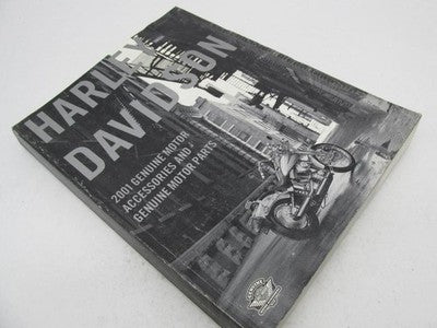 Harley Davidson 2001 Genuine Motor Parts and Accessories Catalog Book