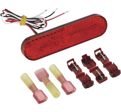 Show Chrome LED Marker Lights Pair Red 16-119RS