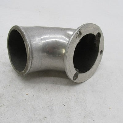 Buell Polished Intake Manfold Elbow 2-1/8" I.D. Male End, 3-1/4" Flang