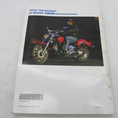 YAMAHA OEM XVS1100L © Service Manual Operator Guide LIT-11616-12-63 5