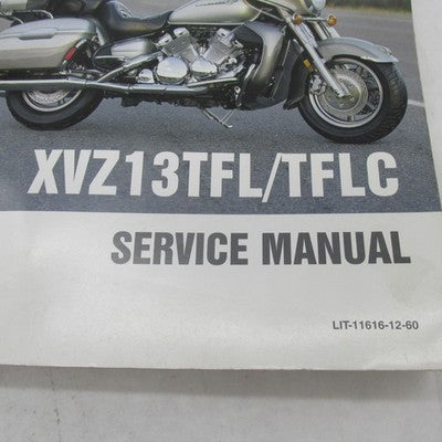 Yamaha XVZ13TFL/TFLC Service Manual Operator Guide LIT-11616-12-60 4X4
