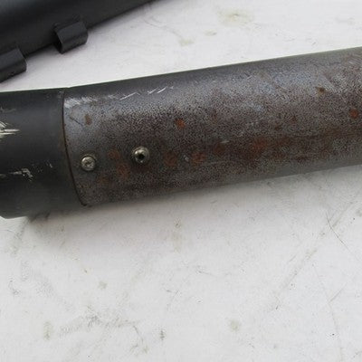Pair of Harley Davidson OEM Touring Bussani Black Exhaust Mufflers