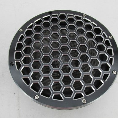 Pair of PRV 8" Midrange Speakers w/ Advanblack CNC Hex Grills 8MR500CF
