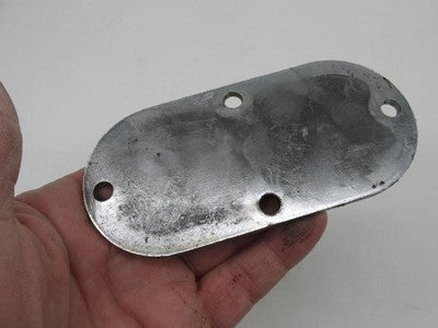 Harley Davidson Smooth Chrome Chain Clutch 4 Hole Inspection Plate Cov