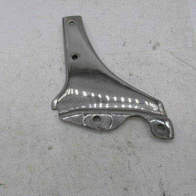 Pair of Motorcycle Aftermarket Chrome Sissy Bar Side Plate L/R Mounts