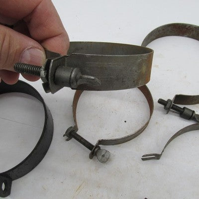 Mixed Lot of Harley Davidson Aermacchi Exhaust Muffler Clamps