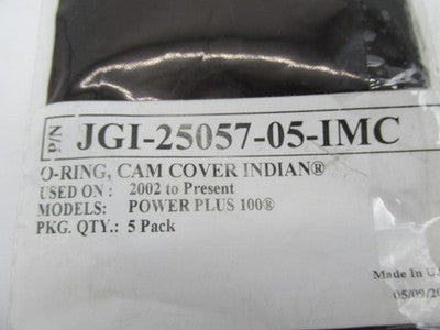 Lot of 5 James Gaskets Indian Cam Cover O-Rings JGI-25057-05-IMC