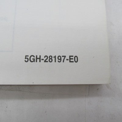 Yamaha YFM400FWAM © Service Manual Operator Guide LIT-11616-13-21 5GH