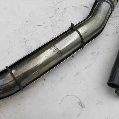 Harley Vance & Hines Chrome Straight Shots Exhaust Muffler Pipe w/ Mou