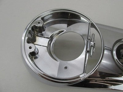Harley Davidson Genuine Chrome Gas Fuel Tank Console Dash Panel 69214-