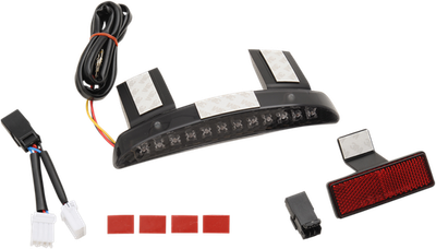 Drag Specialties LED Running Light/Brake Light Assembly Smoke Lens 201