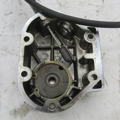 Harley Davidson OEM 5-Speed Transmission Side Cover w/ Clutch Cable 37