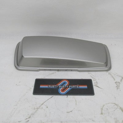 Harley OEM 93-13 Touring Left Saddlebag Lid Pewter Pearl Silver 90606-