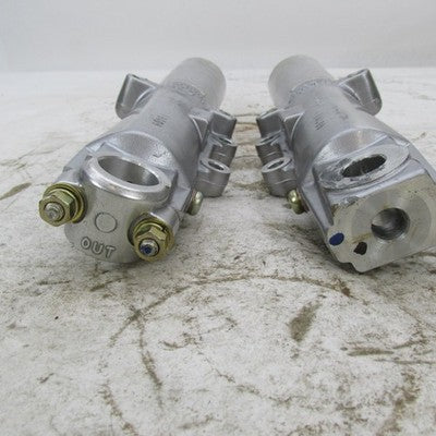 Pair Harley Davidson OEM Front Fork Sliders 2002+ Touring R46497-02A L