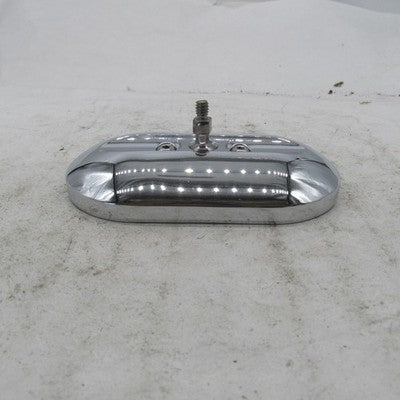 Harley Davidson Aftermarket Chrome Teardrop Oval Custom Mirror Head Re