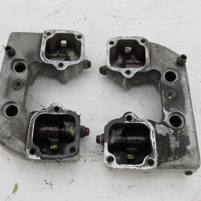 Pair of Harley OEM 71-85 Ironhead Sportster XL 1000 Rocker Box Covers