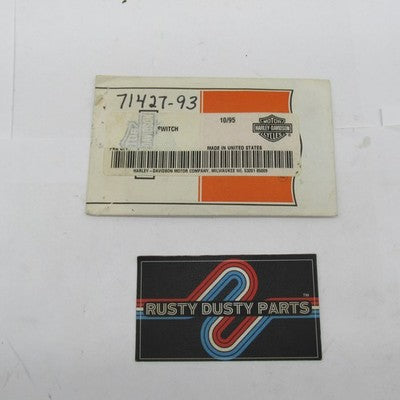 Harley-Davidson OEM NOS Ignition Switch Plate Decal 71427-93
