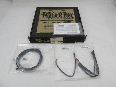 Burly NOS Harley Davidson Cable BrakeLine Install Kit B30-1182 773248
