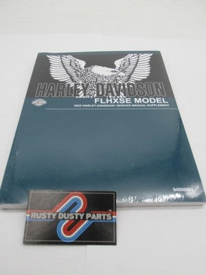 Harley-Davidson OEM 2022 FLHXSE Service Manual Supplement 94000941