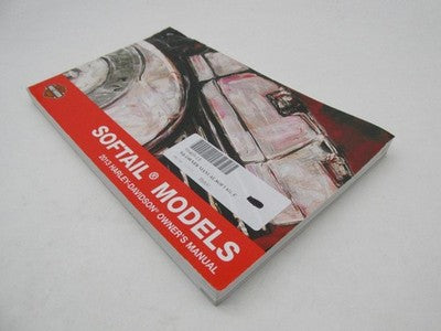 Harley Davidson Official Factory 2013 Dyna Models Owner's Manual 99469